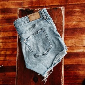 Blue Jean Relaxed Shorts